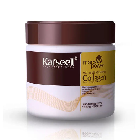 Karseell Hair Repair Deep Conditioning Intensive Hair Treatment MACA Collagen for Dry Damaged Hair (16.9 Fl Oz) 